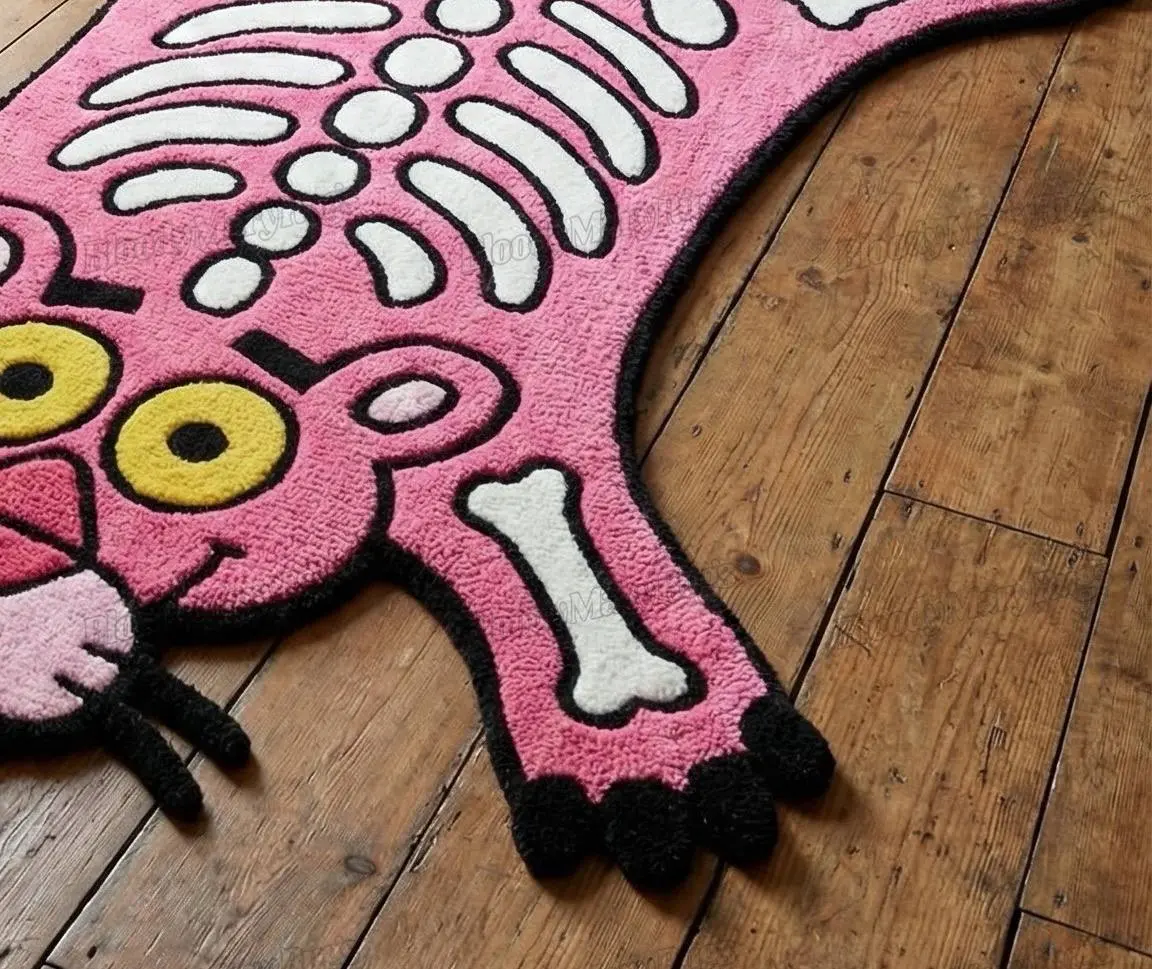 Pink Skeleton Panther